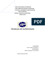 Trabajo Escrito Tecnicas de Supervision