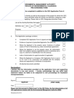 CEC Application Form A