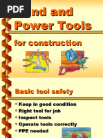 Hand and Power Tools For Construction