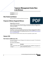 FMC New Features by Release