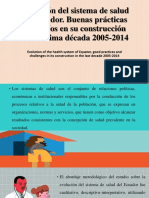 Evolución Del Sistema de Salud de Ecuador