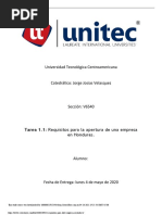 1.1 Requisitos para Abrir Empresa en HN