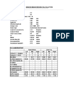 Grade Beam Design Calculation