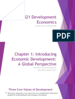 ECO-321 Development Economics: Instructor Name: Syeda Nida Raza