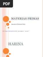 Materias Primas Completo