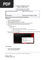 Week 5 - 6 Concurrecy - Processes Synchronization and Deadlocks