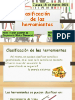 Clasificacion de Las Herramientas