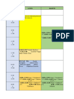 Horario Flga. Claudia Alcalde