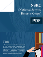 National Service Reserve Corps