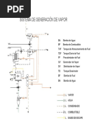 Diagrama de Sistema de Vapor - Grupo 4