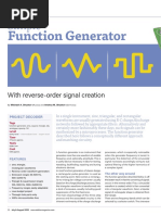 Function Generator: Simple