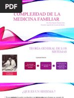 Complejidad de La Medicina Familiar