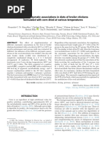 Different Enzymatic Associations in Diets of Broiler Chickens Formulated With Corn Dried at Various Temperatures