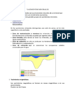 Los Yacimientos Minerales