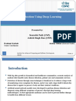 Disease Detection Using Deep Learning: Sourabh Patil (1545) Ashish Singh Rao (1505)