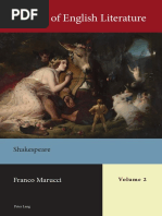 Franco Marucci - History of English Literature, Volume 2 - Shakespeare-Peter Lang (2018)