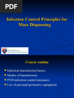 Infection Control Principles For Mass Dispensing