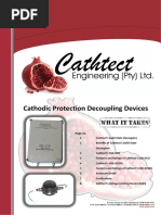 Cathodic Protection Decoupling Devices: Page No