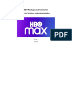 HBO Max Login Instructions - Cricket Wireless