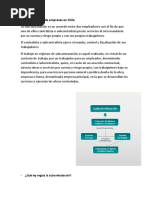 Subcontratación de Empresas en Chile