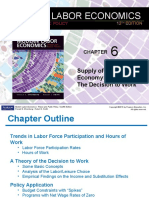 Modern Labor Economics: Supply of Labor To The Economy: The Decision To Work