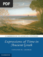 Expressions of Time in Ancient Greek