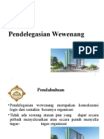 Wewenang Dan Delegasi