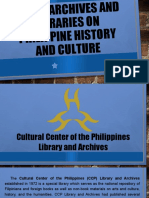 Online Archives and Libraries On Philippine History and Culture