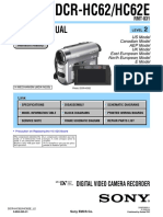 Service Manual: Digital Video Camera Recorder