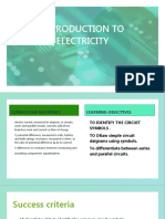 Introduction To Electricity