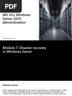 WS-011 Windows Server 2019 Administration