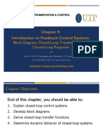 Chapter 9 - Dynamic Behavior of Closed Loop Systems