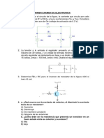 PRIMER EXAMEN DE ELECTRONICA 2021 I