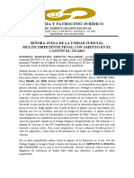 Modelo Impugnacion de Citaciones de Tránsito