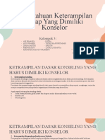 Pengetahuan Keterampilan Sikap Yang Dimiliki Konselor