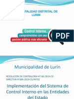 Sistema de Control Interno Lurin