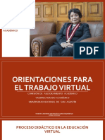 Orientaciones Trabajo Virtual