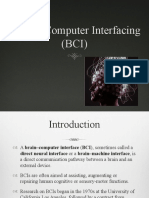 Brain - Computer Interfacing (BCI)