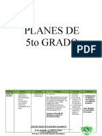 PLANES GENERALES DE TODAS LAS CLASES Decima Semana 5,6,7,8 Y 9no Grado