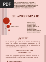 El Aprendizaje