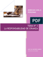 Dcivil Ii Tema #3 Responsabilidad de Crianza