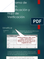 1 Diagrama de Pareto, Estratificación, Ishikawa y Diagrama de Procesos 2020