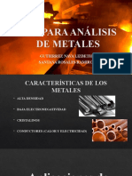 1.DSC para Análisis de Metales