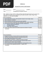 Standard Lift Plan Form 16-2 Fillable