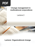 Change Management in Multinational Corporations