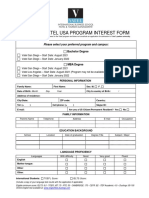 2021-2022 Vatel USA-Program Interest Form