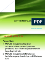 Keterampilan Menulis