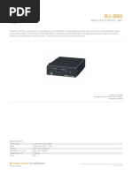 Amplifier Control Unit: Not Equipment