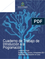 Cuaderno de Trabajo Introducción A La Programación