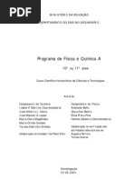 Fisica e Quimica A 10 Ou 11 Anos